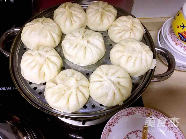 Homemade Cabbage Pork Bun recipe