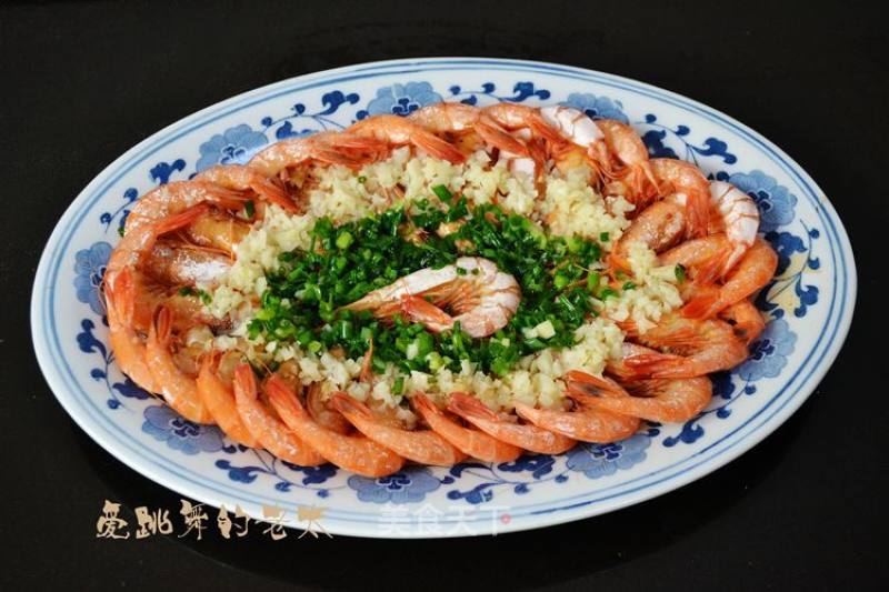 Steamed Shrimp with Garlic recipe