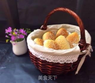 #四session Baking Contest and It's Love to Eat Festival#salad Sauce Pork Floss Bun recipe
