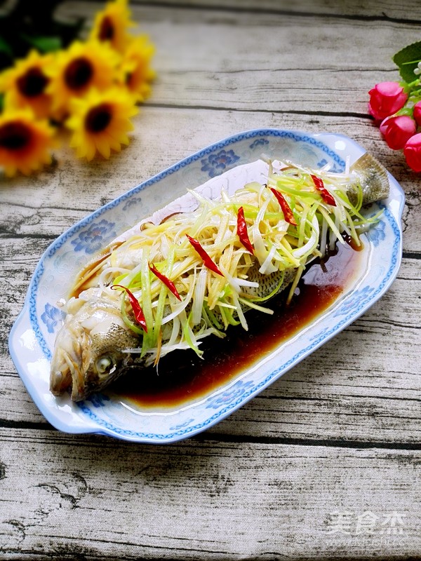 Steamed Sea Bass recipe