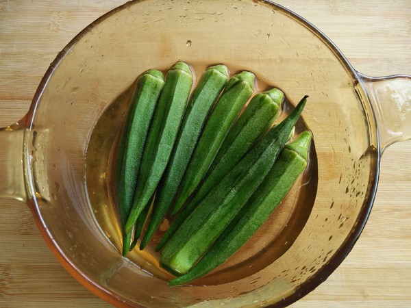 Shrimp Paste with Okra recipe