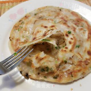 Crispy Coconut Oil Scallion Pancakes recipe