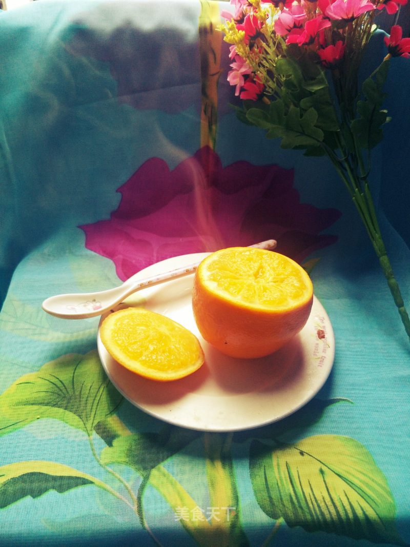 Salt Steamed Oranges recipe