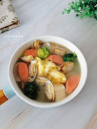 Clam Tofu Soup