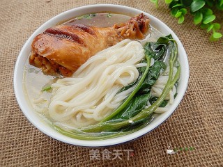 Braised Chicken Noodle recipe