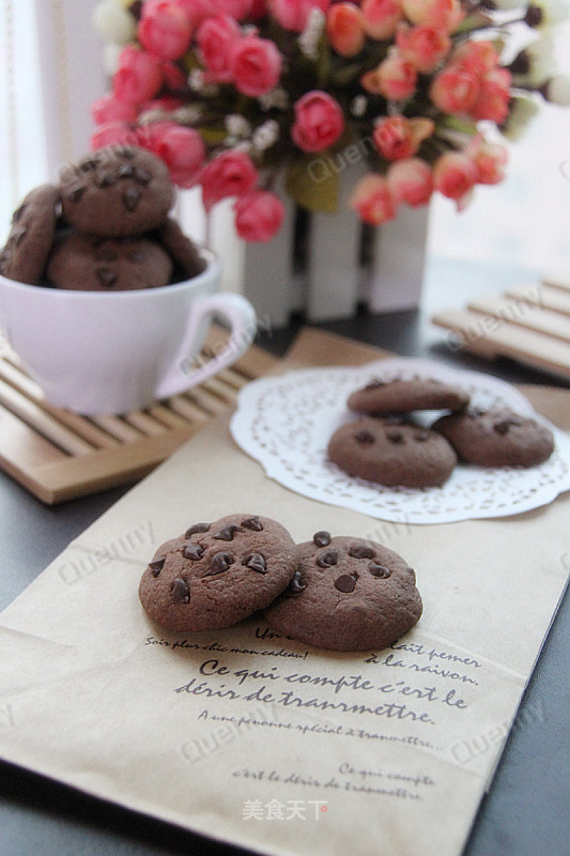 Delicious Chocolate Bean Biscuits-a Lot of Fun recipe