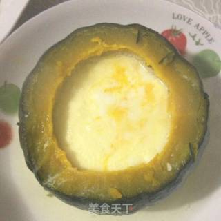 Steamed Pumpkin Egg Custard recipe