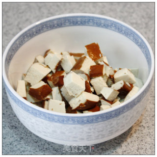 Summer Salad with Mother's Food-----sweet Leeks Mixed with Fragrant Dried recipe