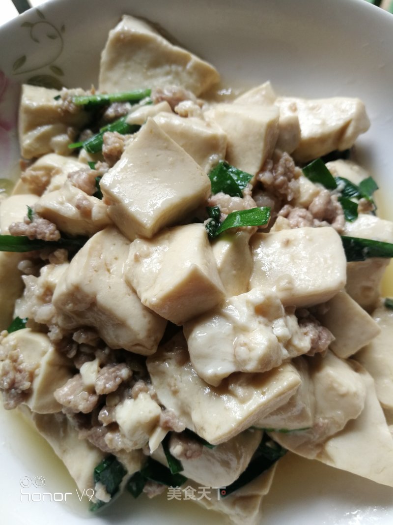 Tofu with Leeks recipe
