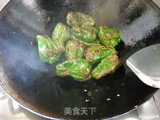 Homemade Tiger Skin Green Peppers recipe