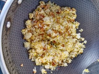 Fried Rice with Oil Residue recipe