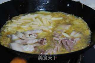 Sauerkraut Pork Stew with Potatoes recipe