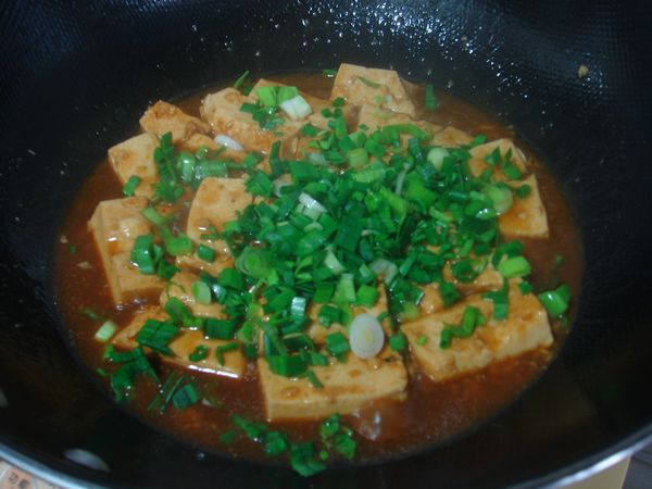 Braised Tofu with Abalone Sauce recipe