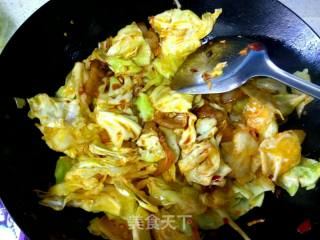 #御寒美食#cabbage Pork Belly recipe