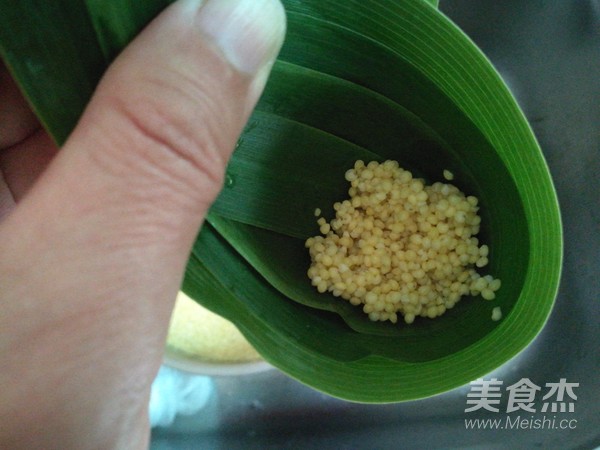 Honey Bean Yellow Rice Dumpling recipe