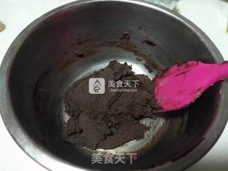 #aca烤明星大赛#cocoa-flavored Roman Shield Biscuits recipe