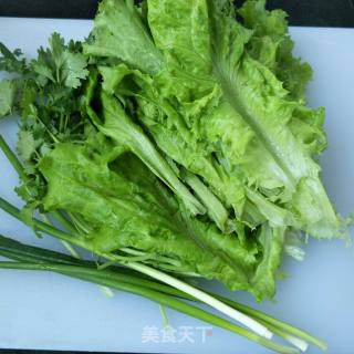 "cold Salad" Refreshing Lettuce with Sesame Sauce recipe