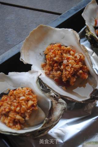 #aca烤明星大赛#garlic Roasted Oysters recipe