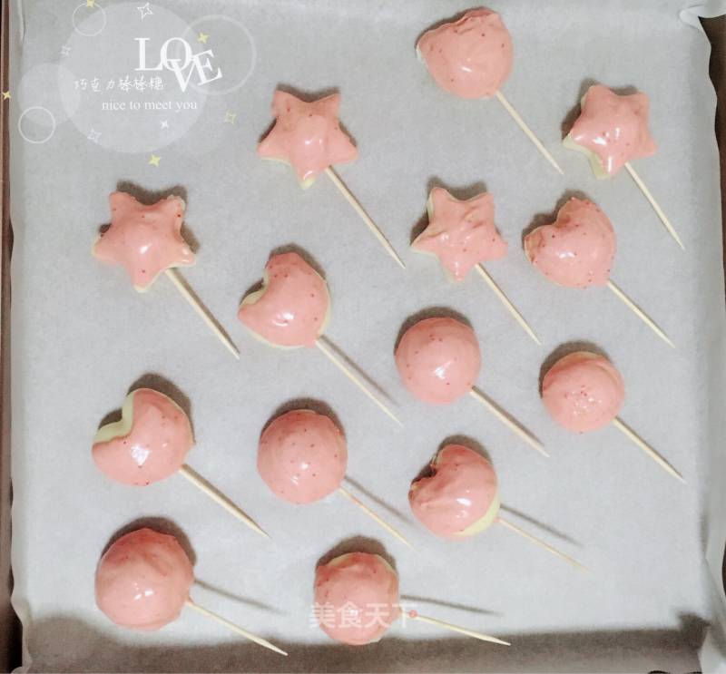 Chocolate Lollipop Cake (steamed Version) recipe