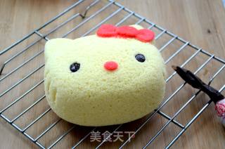 6 Inch Kitty Steamed Cake recipe