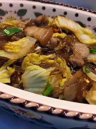 Braised Pork and Cabbage Vermicelli recipe