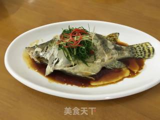 Steamed Osmanthus Fish recipe