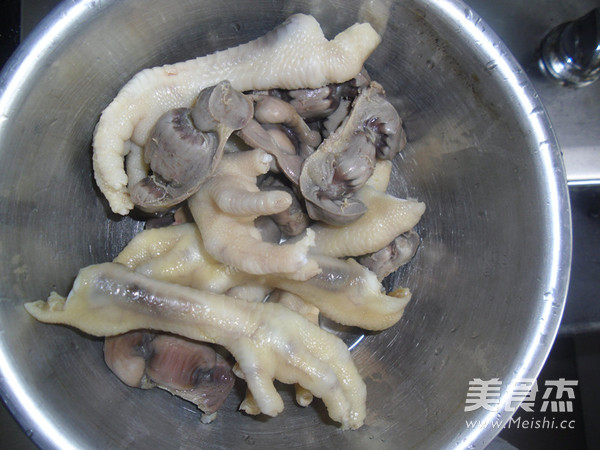 Braised Chicken Gizzard Chicken Feet recipe