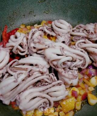 Spicy Squid Silk recipe