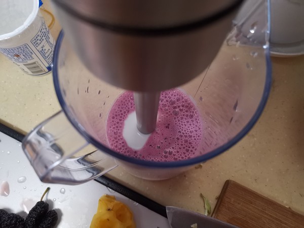 Mulberry Milkshake recipe