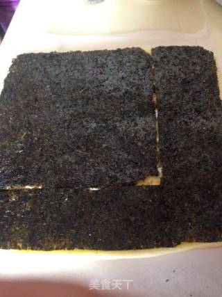 Seaweed Pork Floss Cake Roll recipe