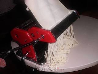 Noodle Machine Function One-----【self-made Noodles in Chicken Soup】 recipe