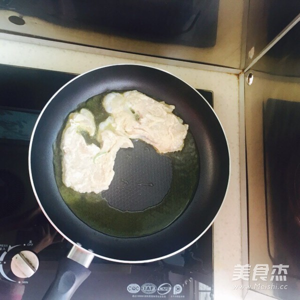 Pan-fried Egg Flower Cod recipe