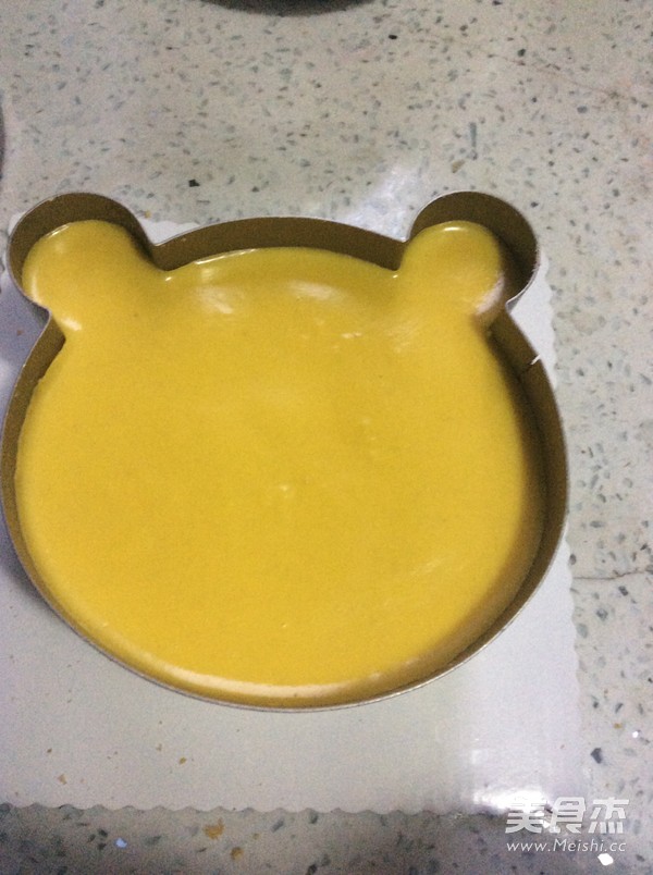 Little Pooh Mango Mousse recipe