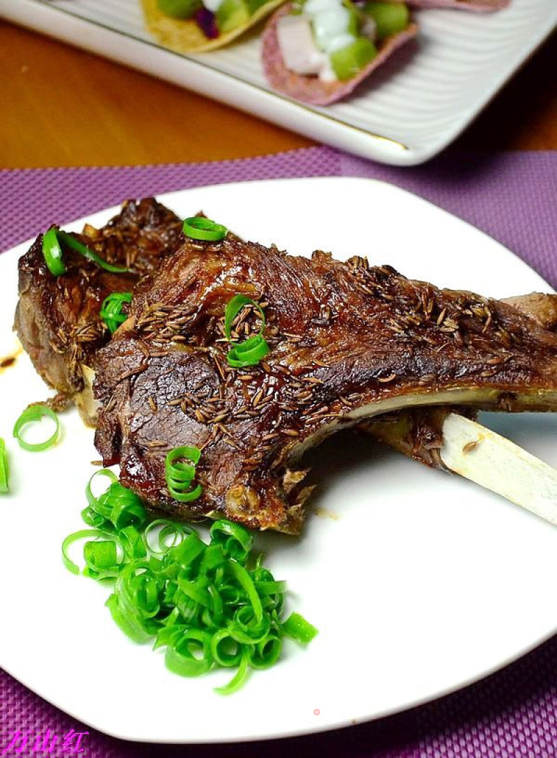 Grilled Lamb Chops with Cumin recipe