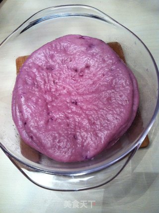 Purple Sweet Potato Melaleuca Steamed Cake recipe