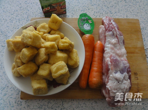 Braised Pork Stew with Tofu recipe