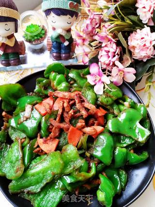 Stir-fried Pork with Peppers recipe