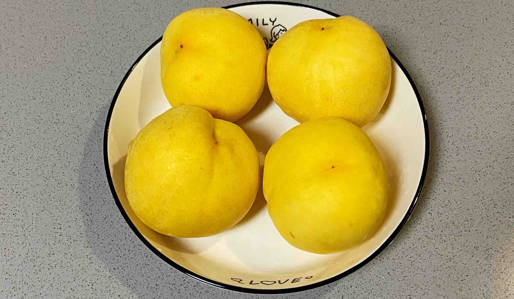 [recipe for Pregnant Women] Homemade Canned Yellow Peaches, Sweet and Delicious, Zero recipe