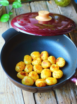 Fried Potatoes with Pepper and Cumin recipe