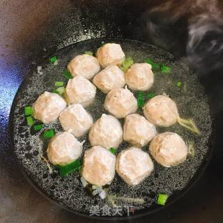 Stir-fried Beef Balls with Vegetables recipe