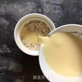 Egg and Milk White Rice Cup recipe