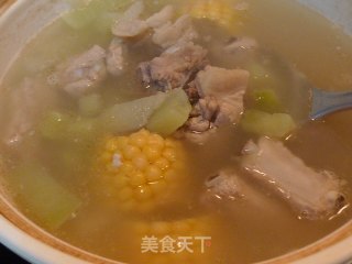 [stewed Ribs with Corn and Radish] Calcium Supplement is Very Important recipe