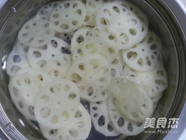 Sweet and Sour Lotus Root Slices recipe