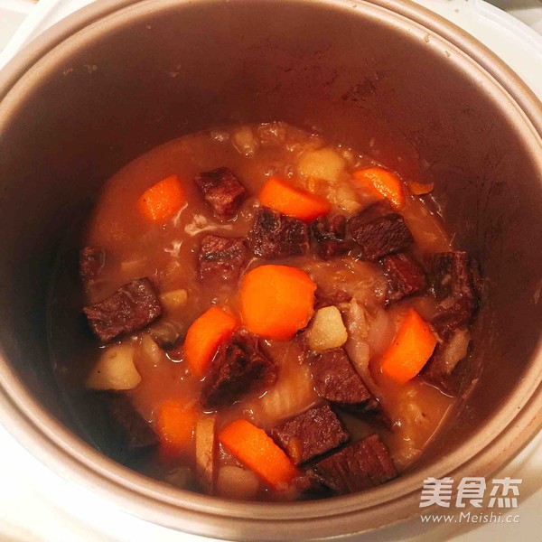 Beef Stew with Carrots and Potatoes recipe