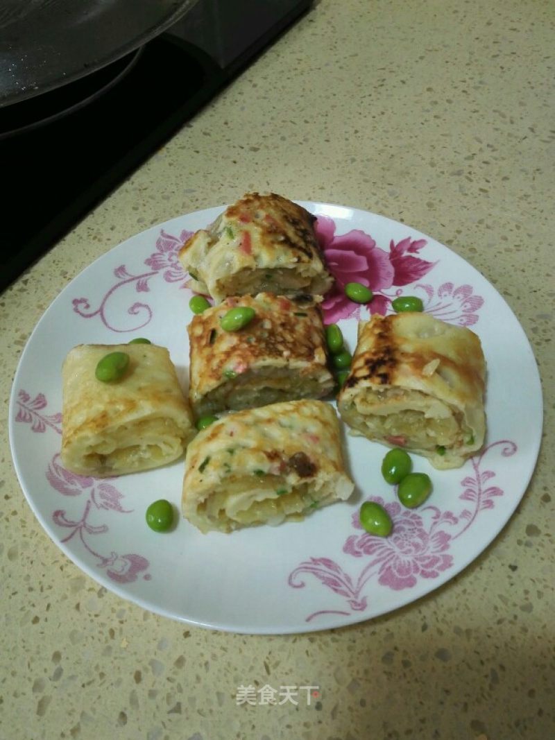 Egg Potato Rolls recipe