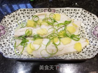 Salt-steamed Boneless Three Teeth Fish recipe