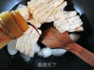 Roasted Orchid Dried Tofu with Rice Noodles recipe