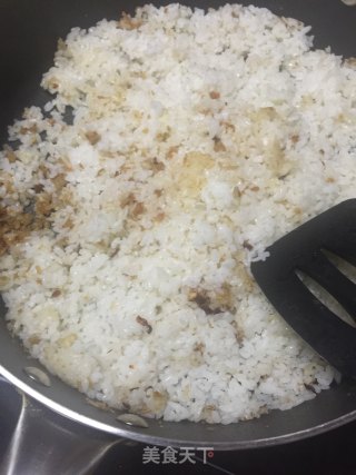 #信之美# Fried Rice with Lard Residue and Soy Sauce recipe