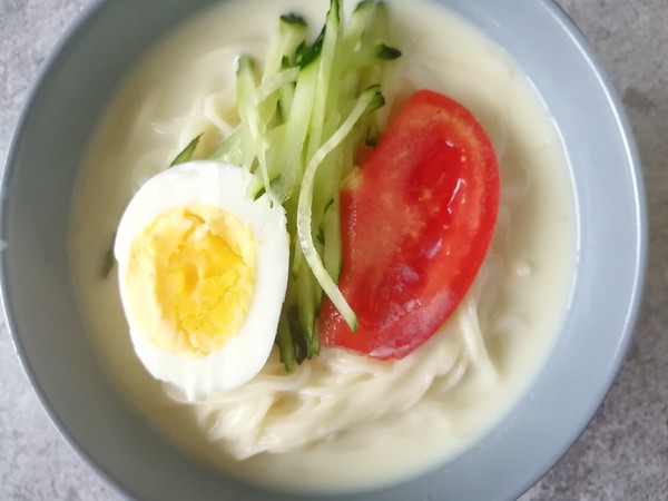 Soy Milk Cold Noodles recipe