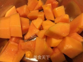 Papaya Milkshake recipe